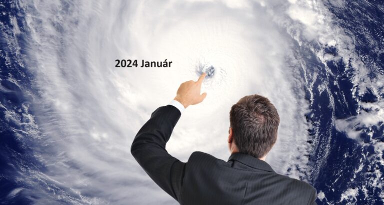 2024 Januári időjárás! Dávid Naptár